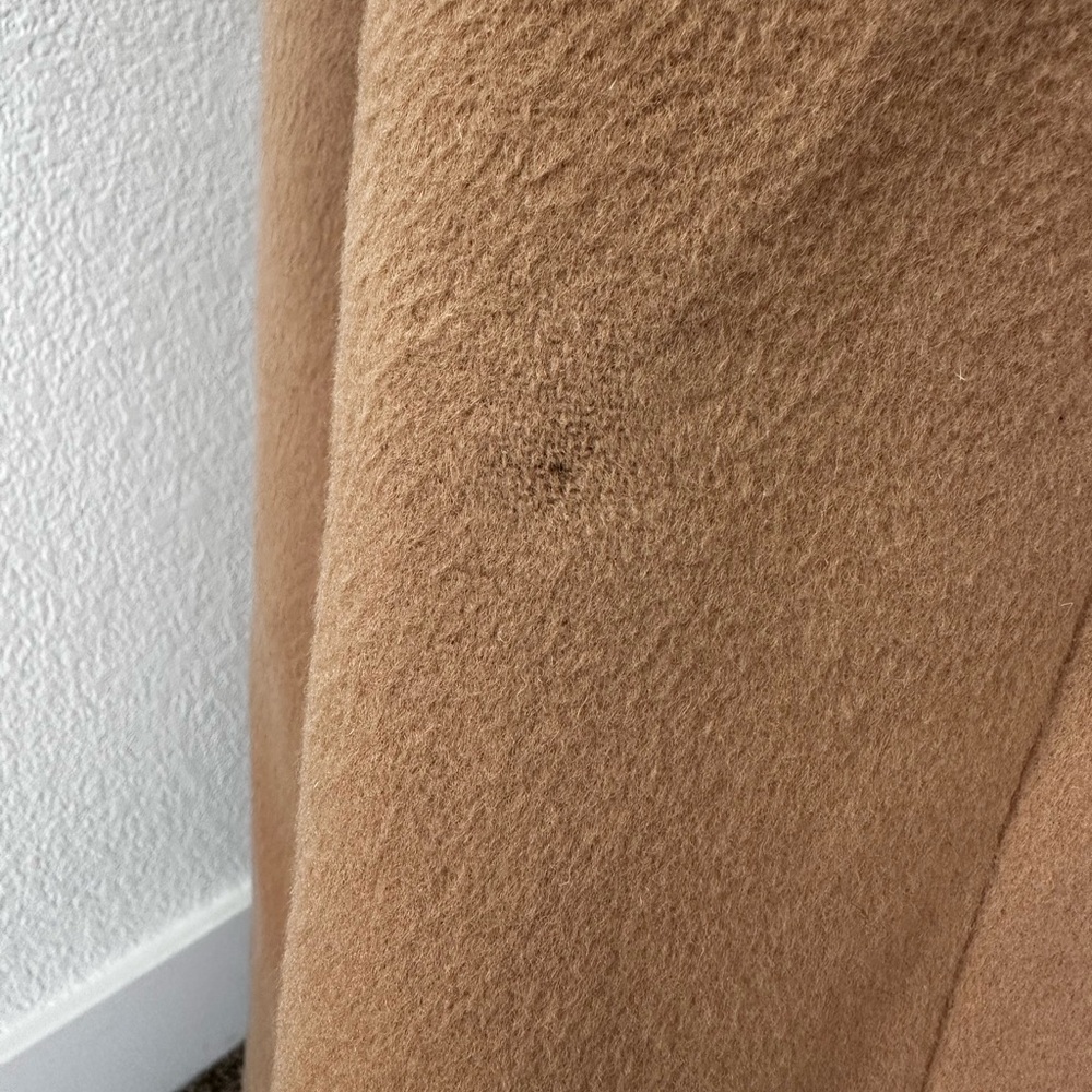 Pendleton 100% Virgin Wool Long Coat in Tan - Picture 9 of 10